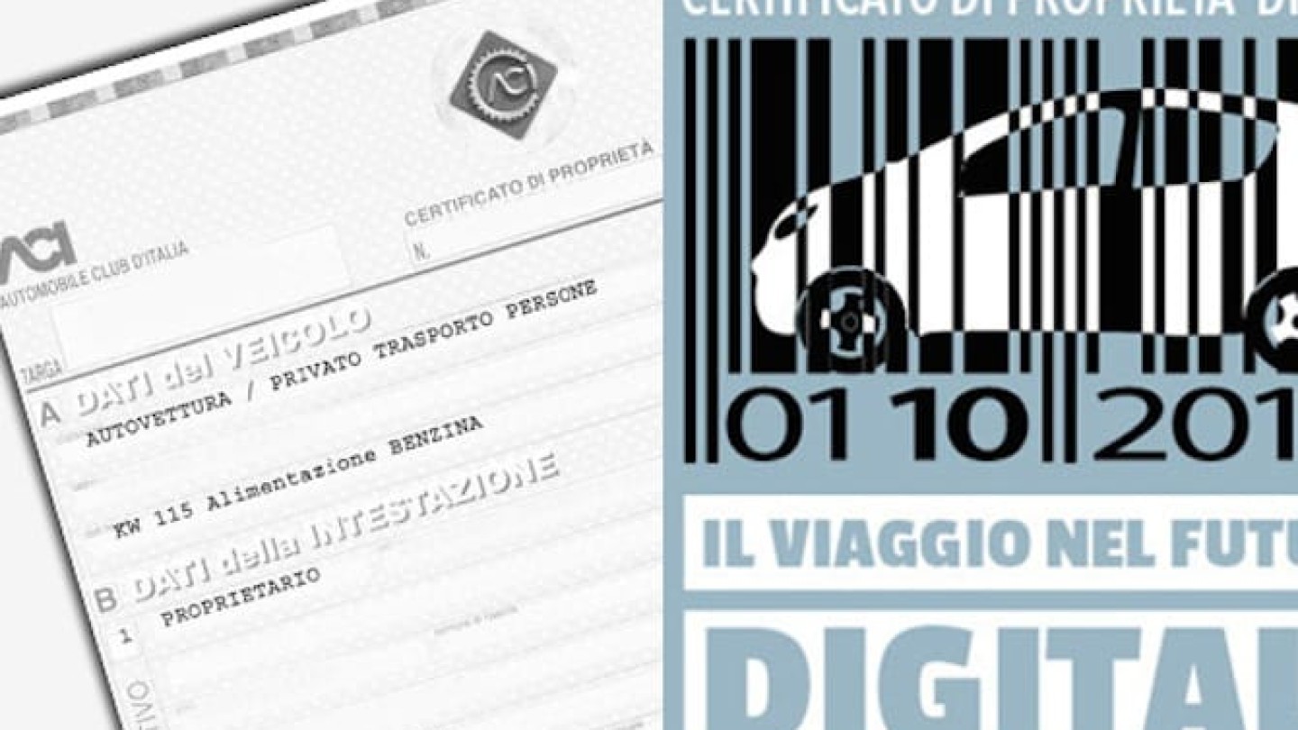 certificato di proprieta digitale
