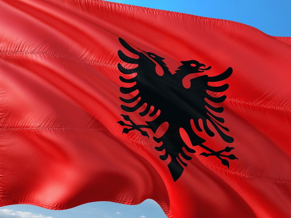 bandiera Albania
